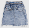 Upcycled Denim Skirt