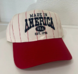 Made In America Pinstripe Hat