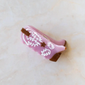 Cowboy Boot Hair Clip Claw