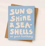Sunshine & Seashells Card
