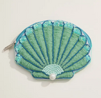 Beaded Shell Pouch