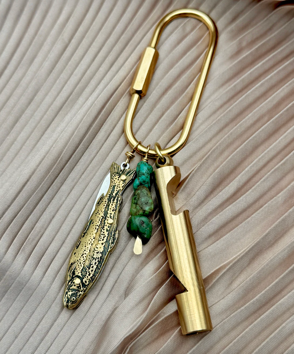 Finley Purse Charm - Fluff Hardware