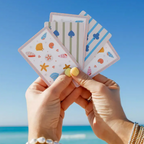 Coastal Seashells Deck of Playing Cards