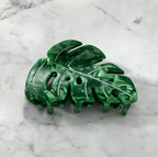 Eco-Friendly Monstera Leaf Hair Clip