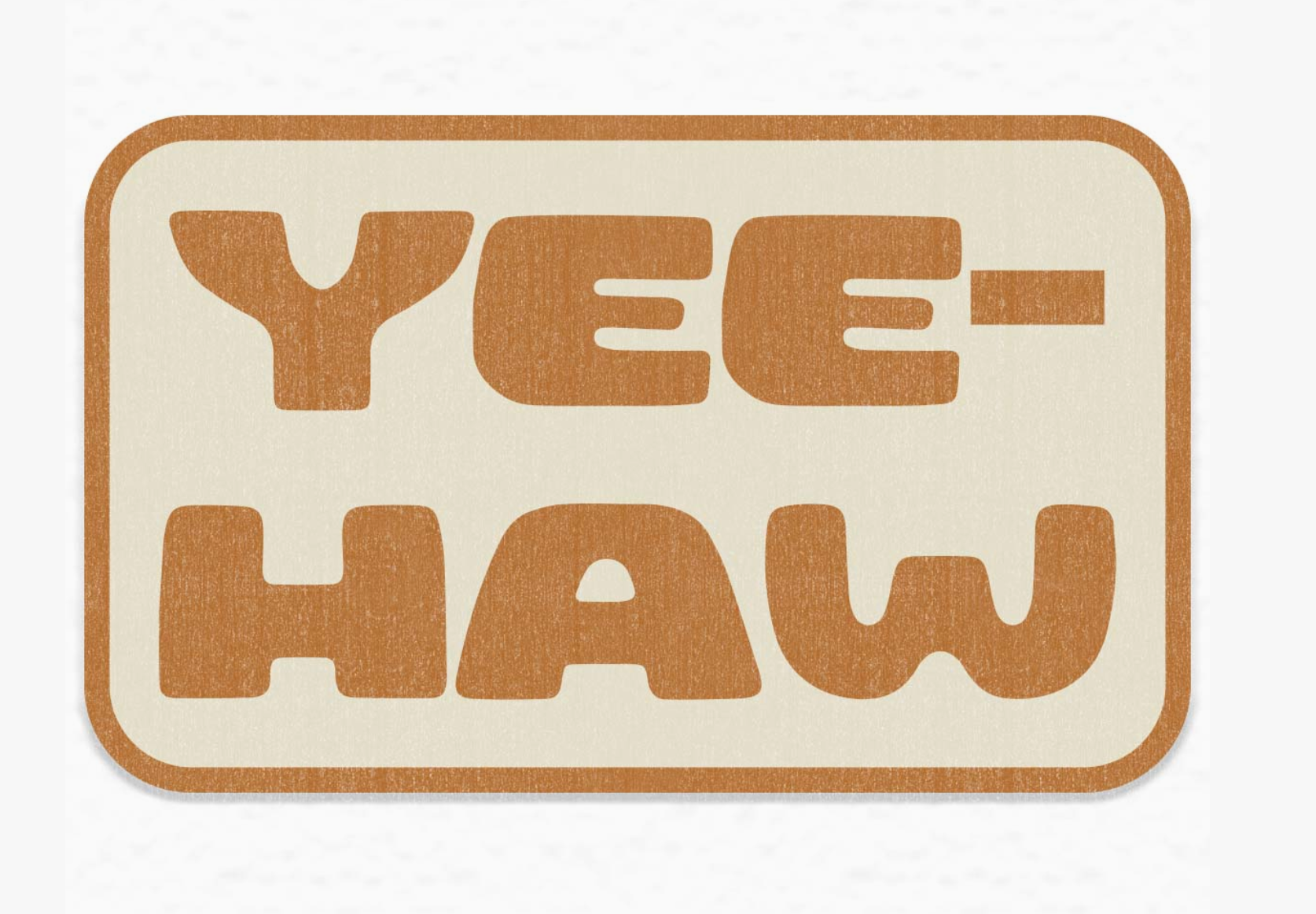 Yee-Haw Sticker