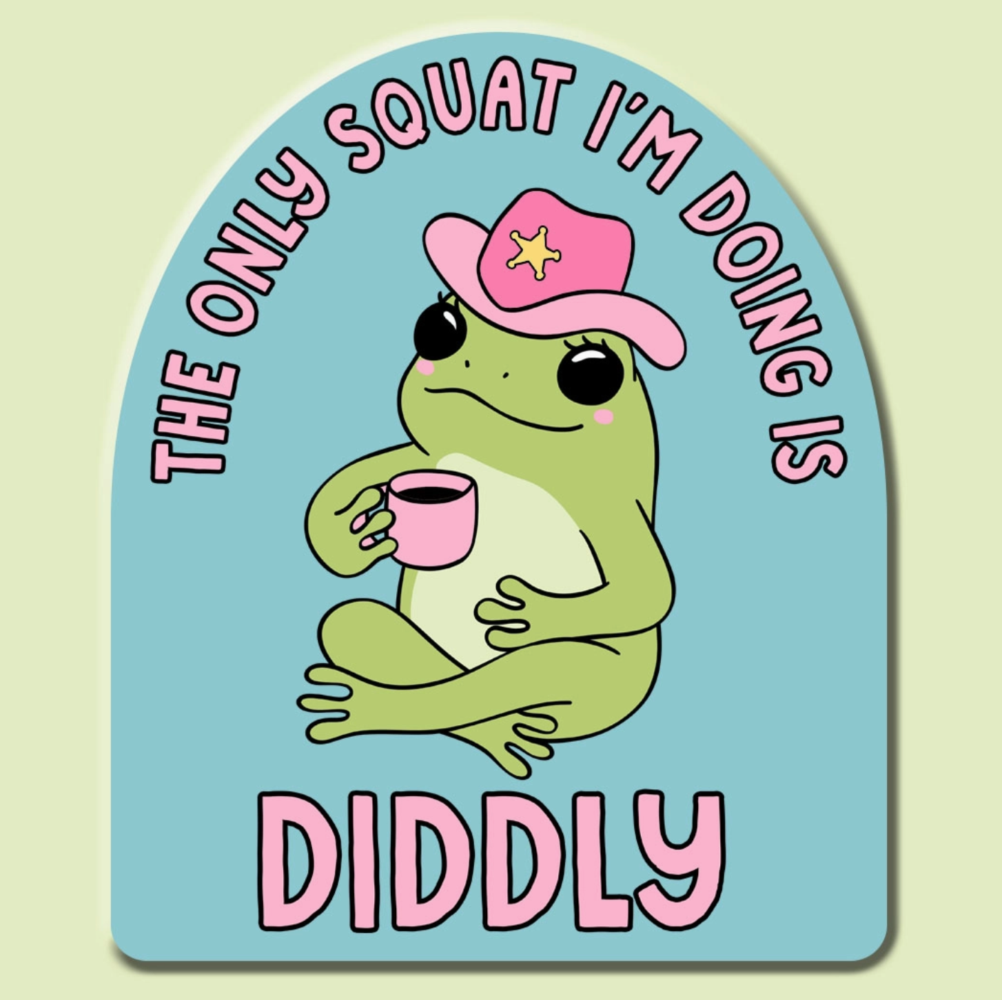 Diddly Squat Sticker!