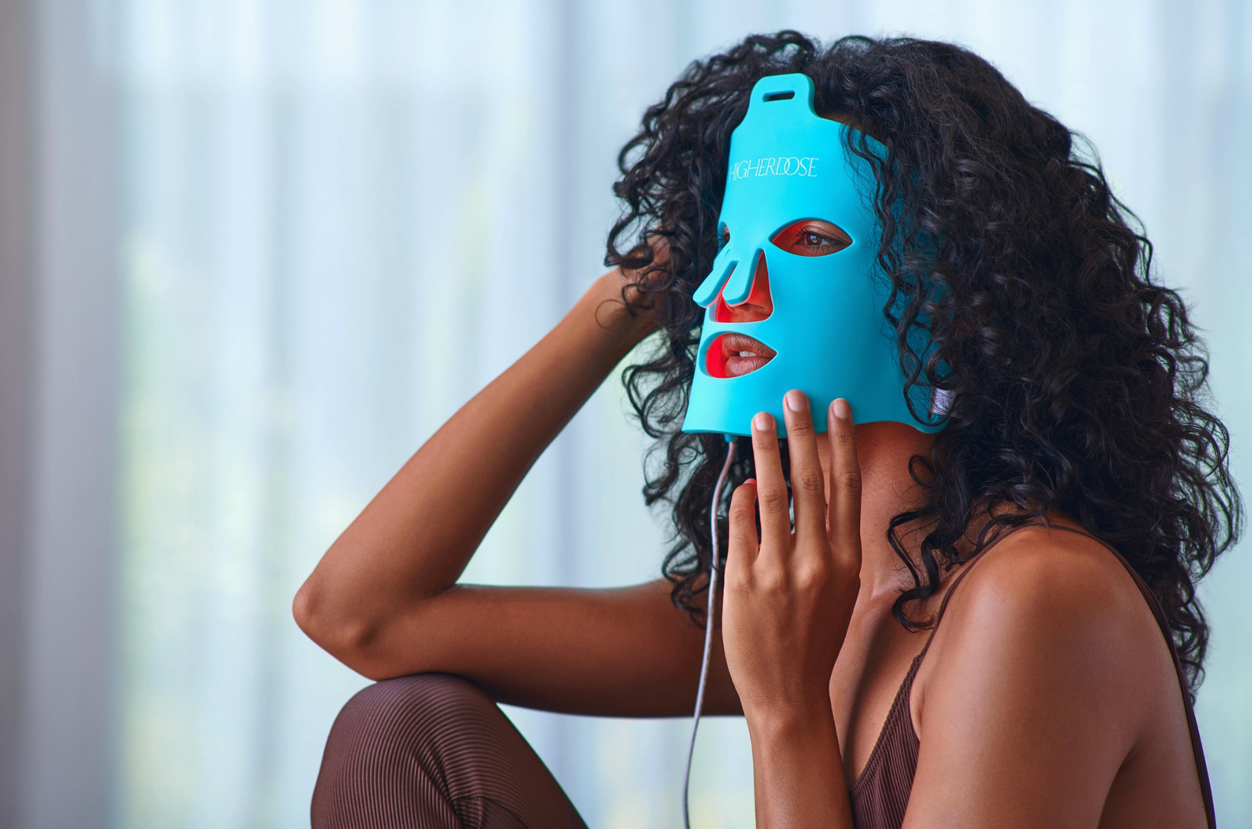 HigherDOSE Red Light Face Mask