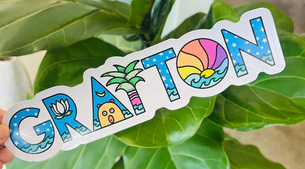 Adaro Art Grayton Sticker