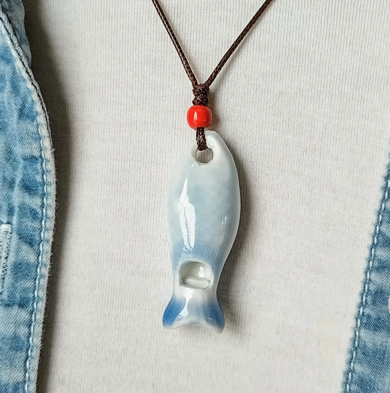 Fish Whistle Necklace