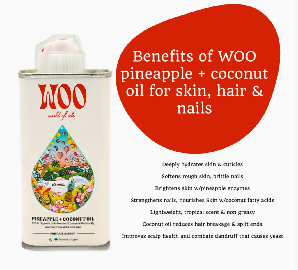 WOO World of Oils Pineapple & Coconut Oil