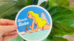 Adaro Art Beach Babe Sticker