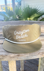 Grayton Beach Nylon Rope Hat