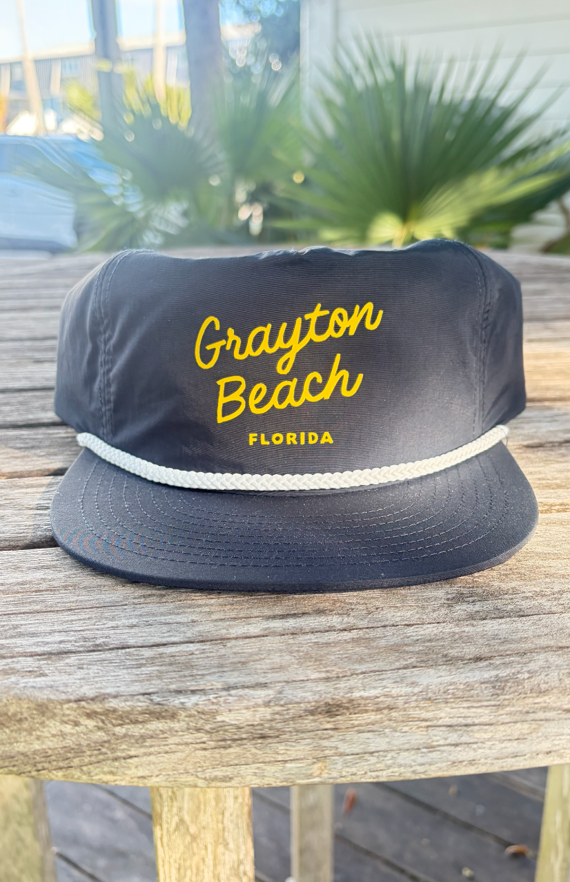 Grayton Beach Nylon Rope Hat