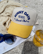 Sunny Days - Yellow Vintage Trucker Hat