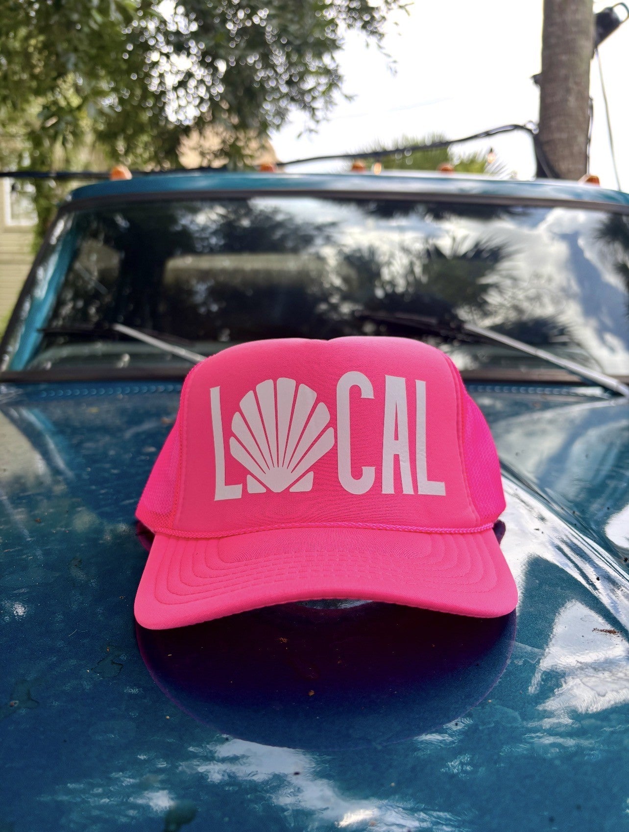 Local Seashell Trucker Hat