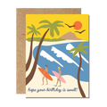 Hope Your Birthday Is Swell Surf Birthday Card