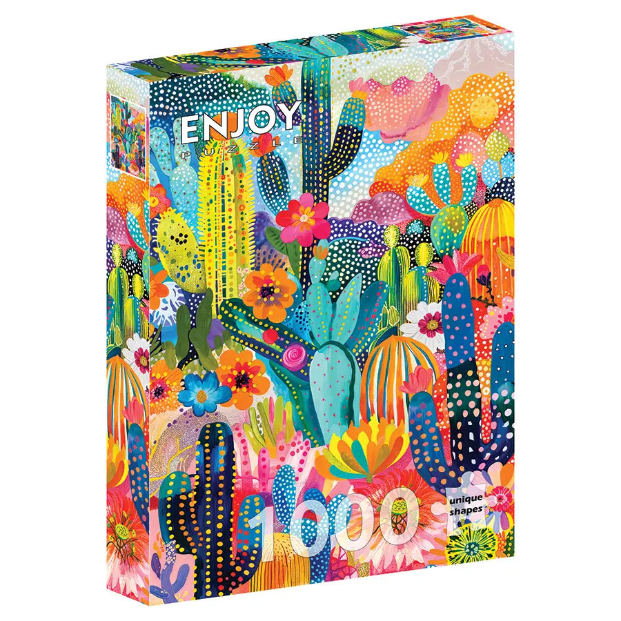 Cacti Land 1000-Piece Enjoy Puzzle