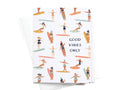Good Vibes Only Greeting Card