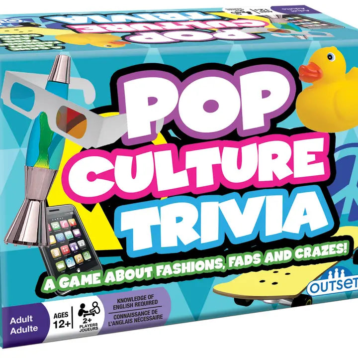 Pop Culture Trivia Card Game