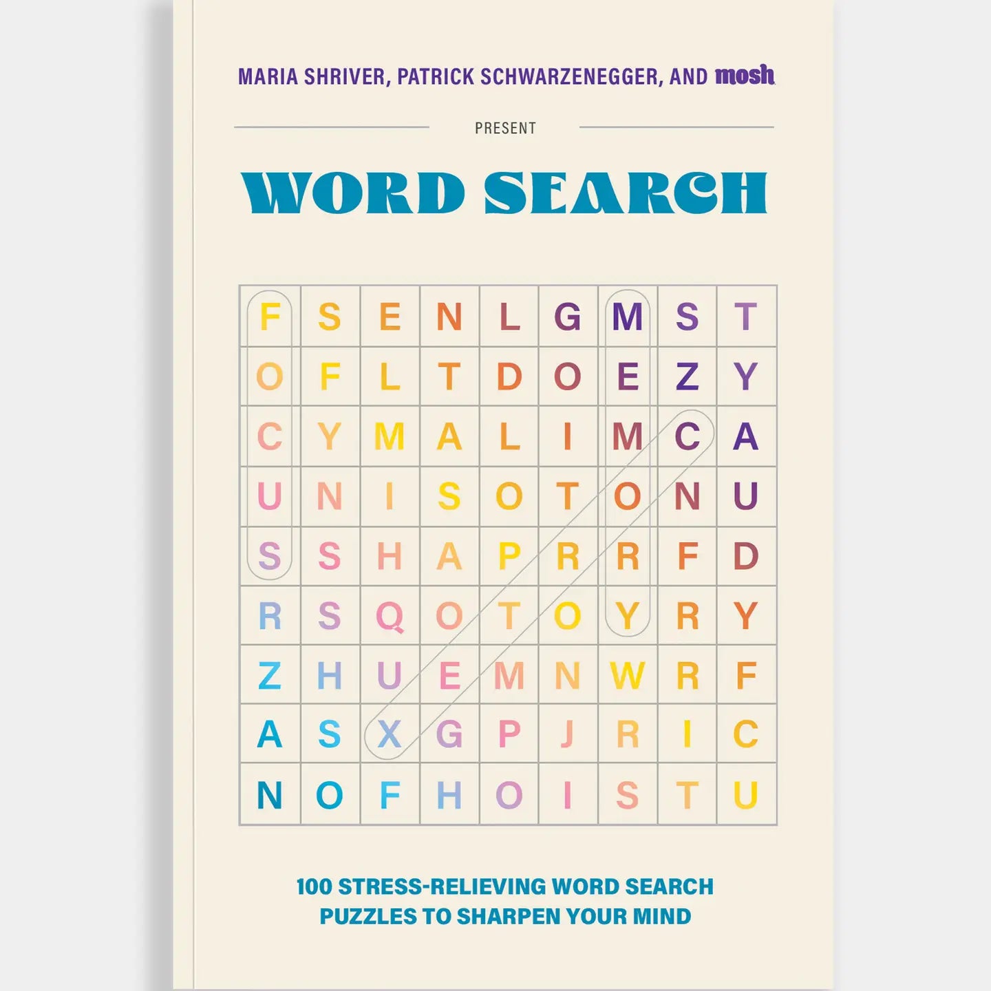 100 Stress-Relieving Word Search Puzzles