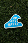 No Bad Waves Sticker