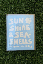 Sunshine & Seashells Card
