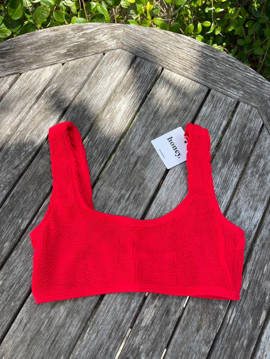Honey Swim Scoop Top