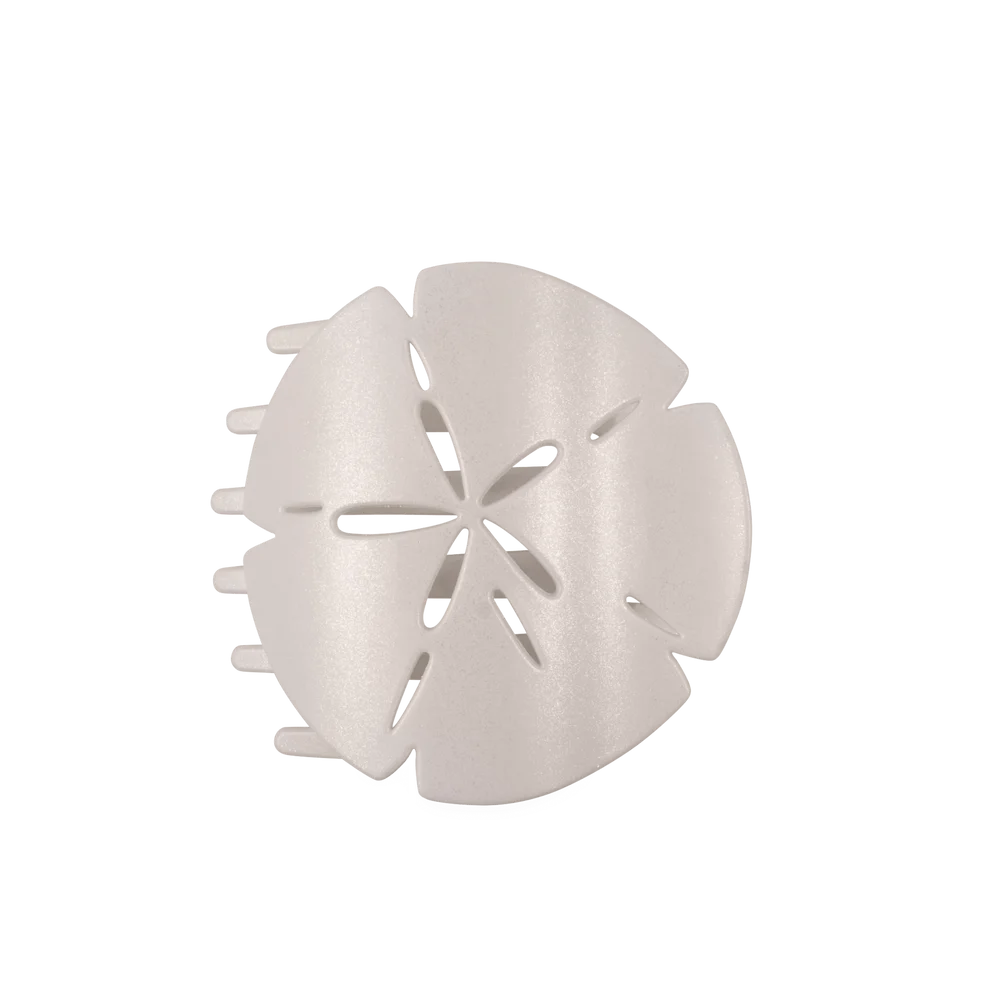 Sand Dollar Large Flat Hair Clip