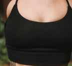 Ribbed Traveler Bra