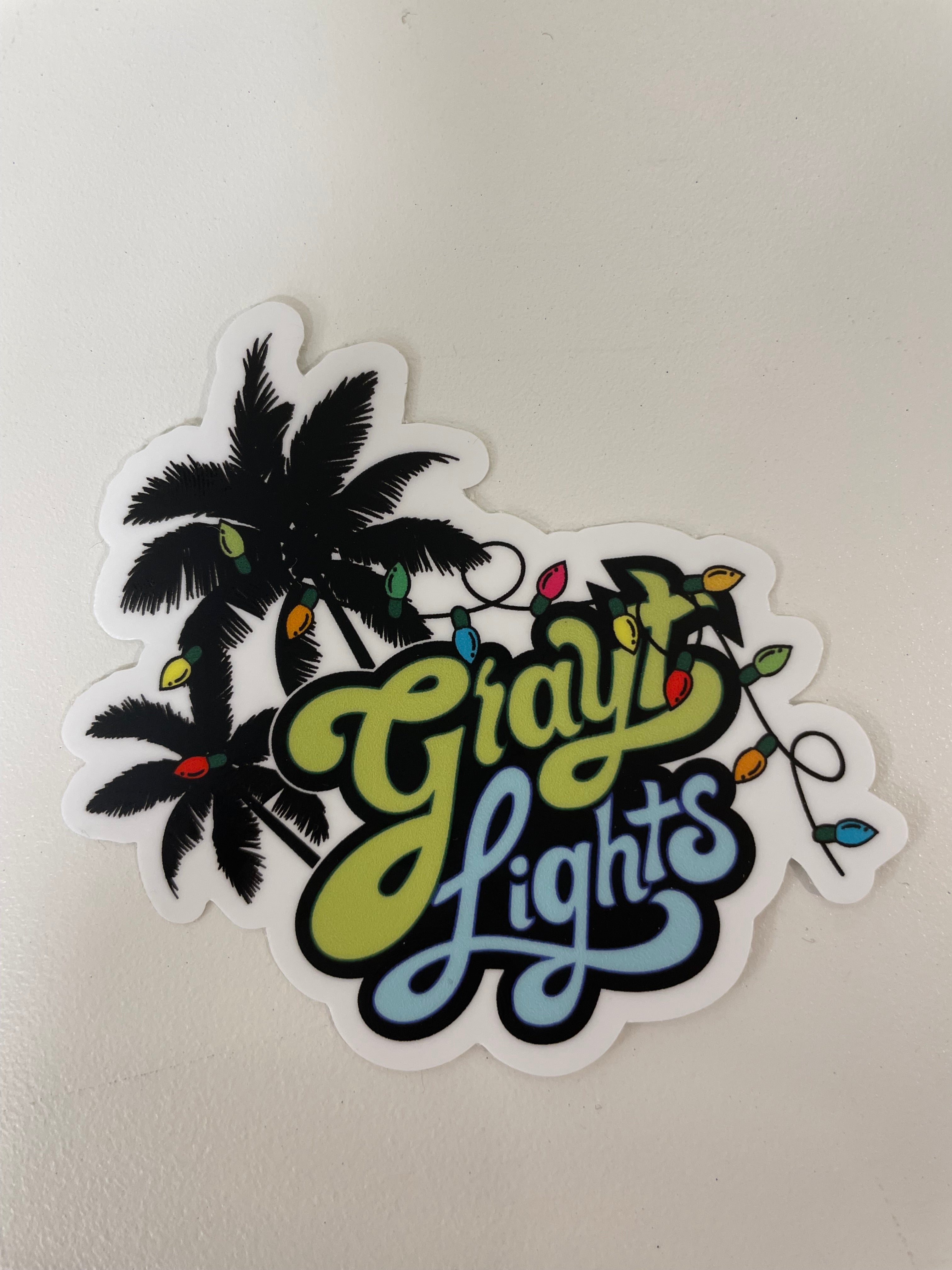 Grayt Lights Sticker