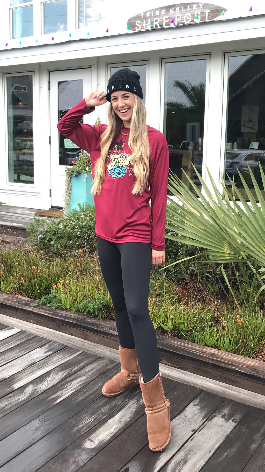 Grayt Lights Long Sleeve UV Tee