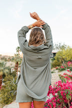 Desert Gauze Button Down