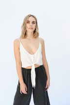 Ava Linen Top